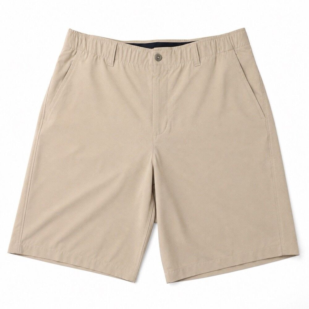 Under Armour Showdown Vented Golf Shorts Khaki Performance Men's 40